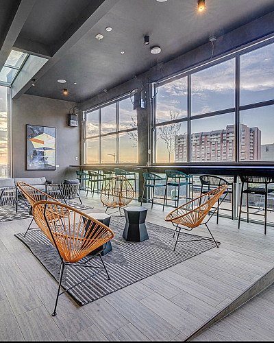 6th & Main Apartments Indoor Lounge Area | Salt Lake City Apartments