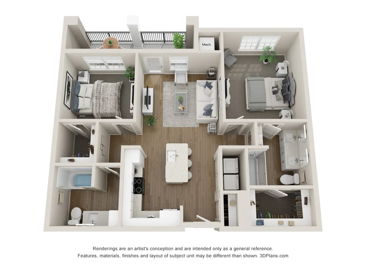 Mesa Floor Plan