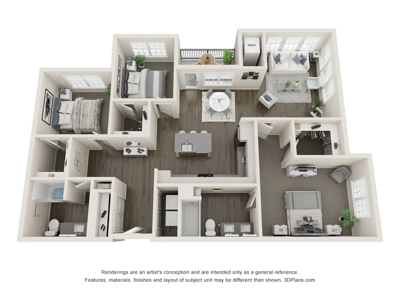 Paradise Floor Plan