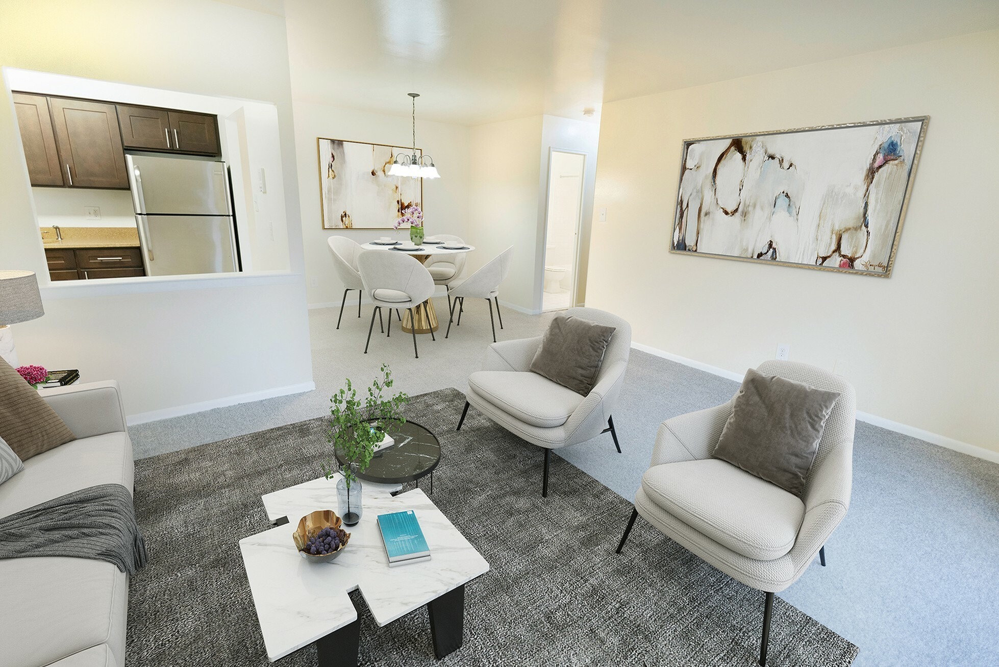 Delaire Landing Living Room