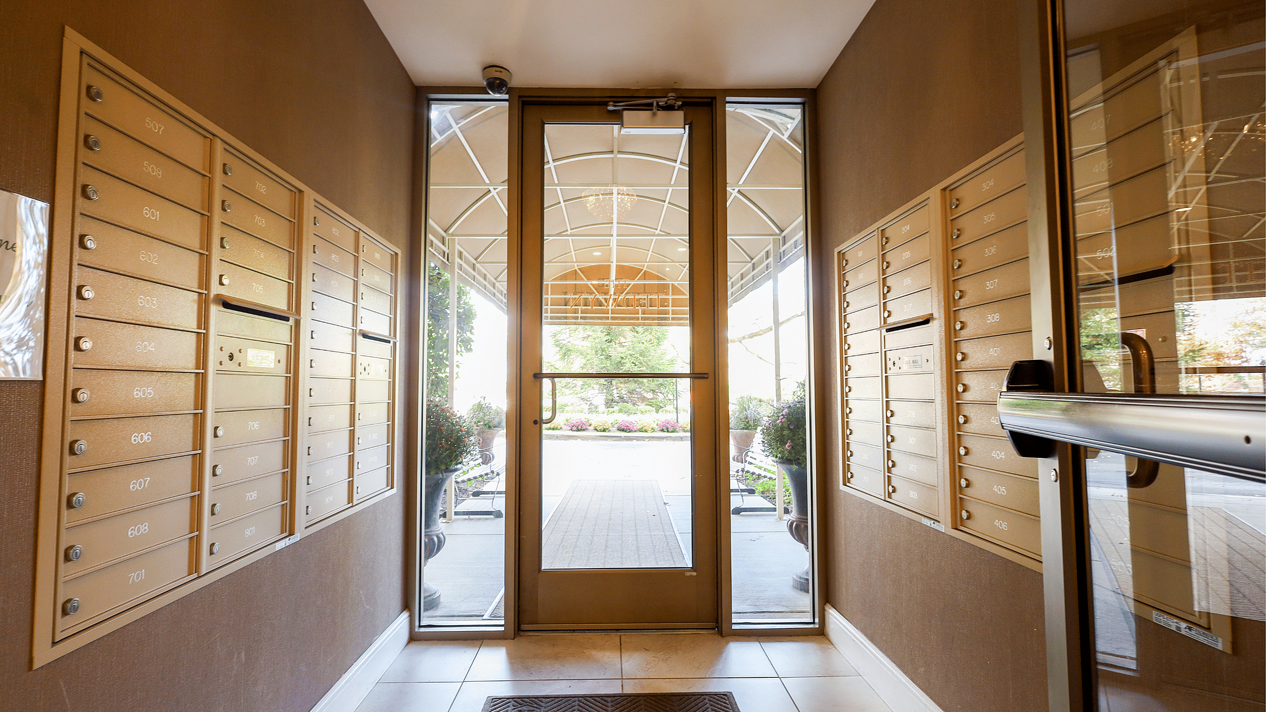 Intercom Entry Building