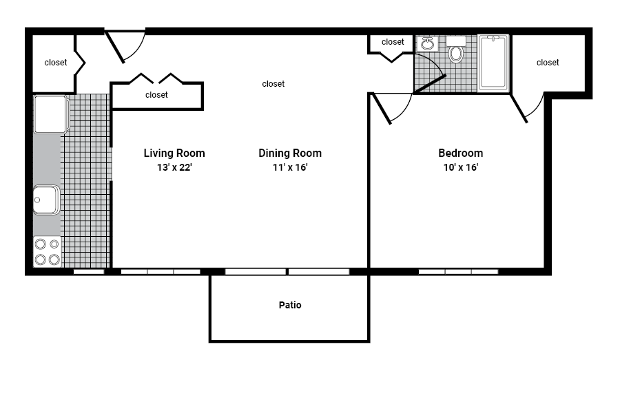 1Bedroom1Bath