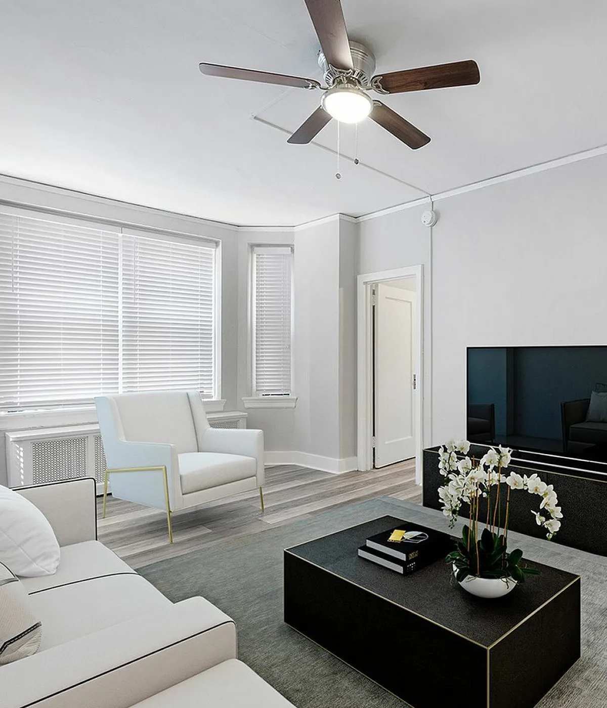 Spacious Studio-2 Bedroom Apartments