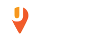 University City Housing Campus Division logo featuring an orange location pin next to bold, modern text.