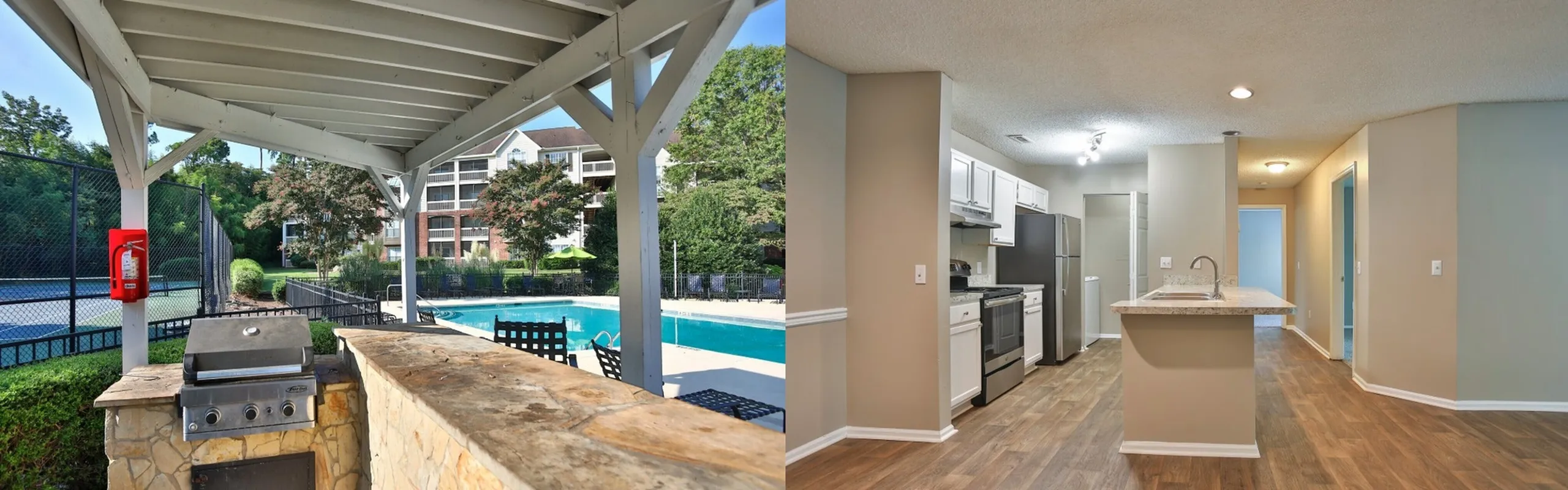 Great apartments with pools in Greenville near me