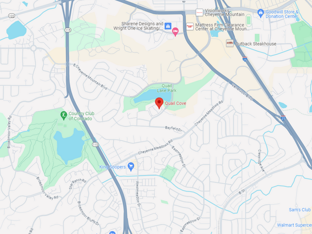 Map of Quail Cove Apartments