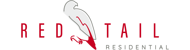 Red Tail Residential Logo - wide in color