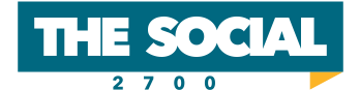 The Social 2700 logo - wide
