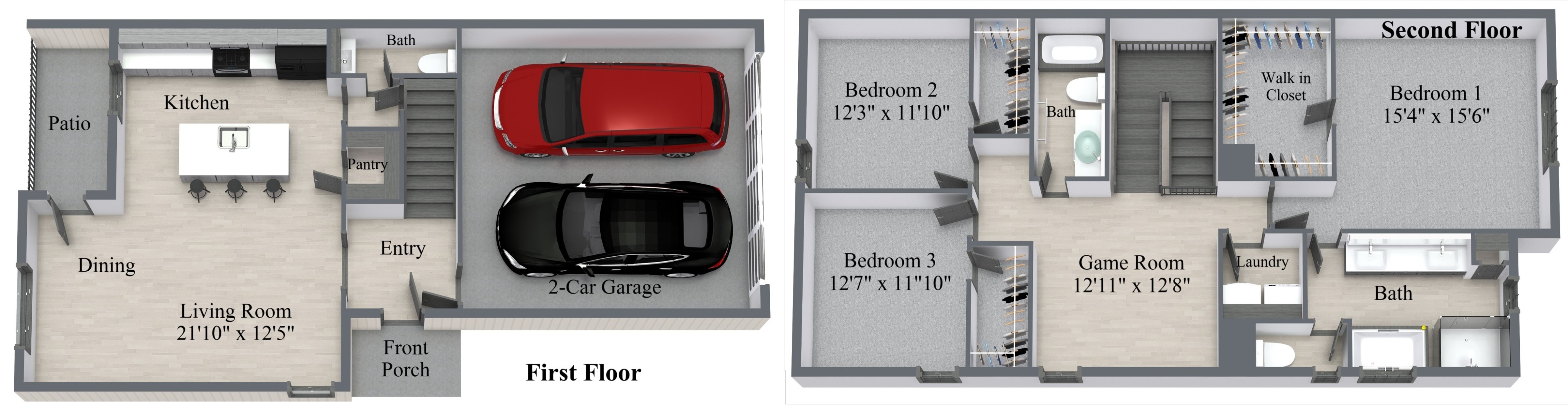 Oak Forest A Floor Plan