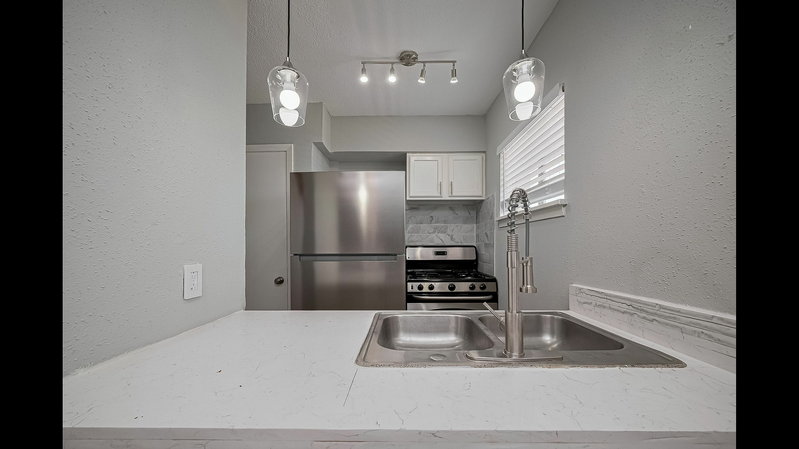 Kitchen with new appliances