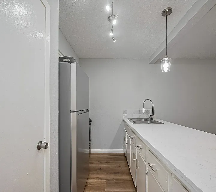 Kitchen with huge countertops