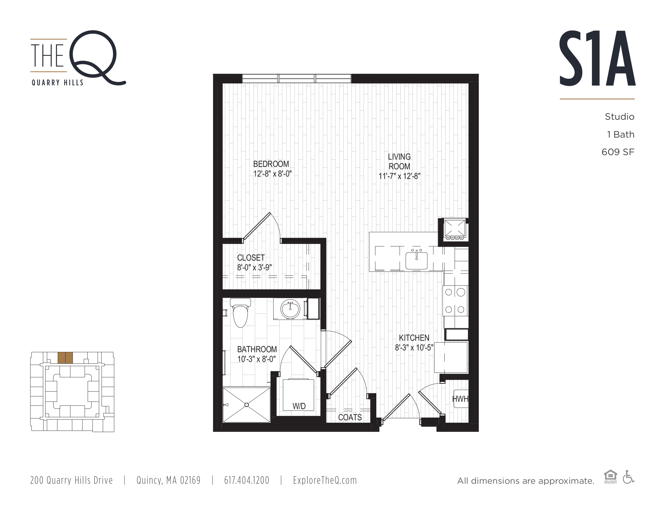 Studio Bedroom Apartments | The Q