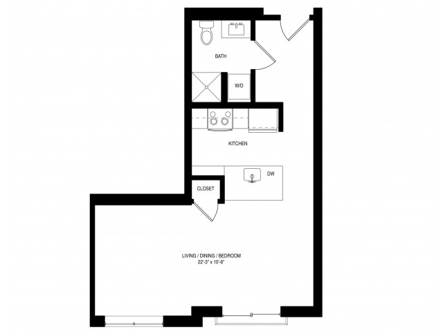 Studio Floorplan