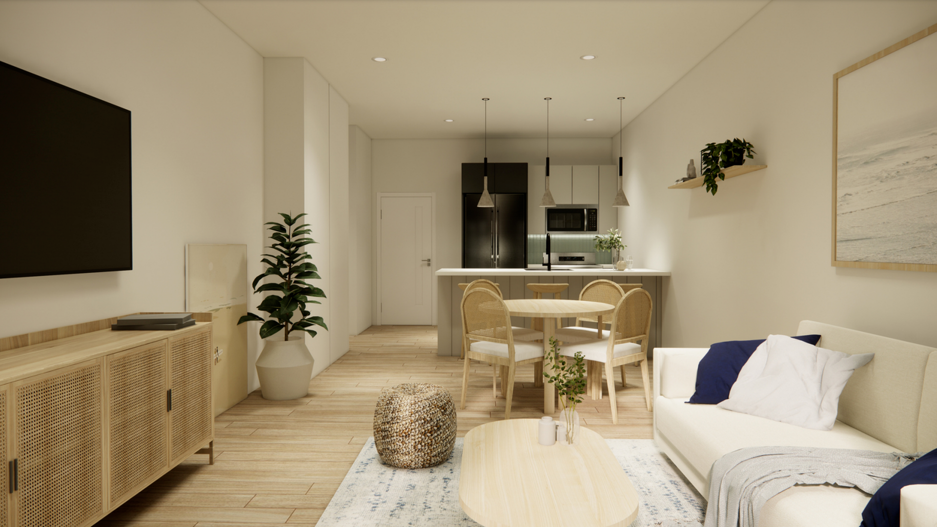 1 bedroom