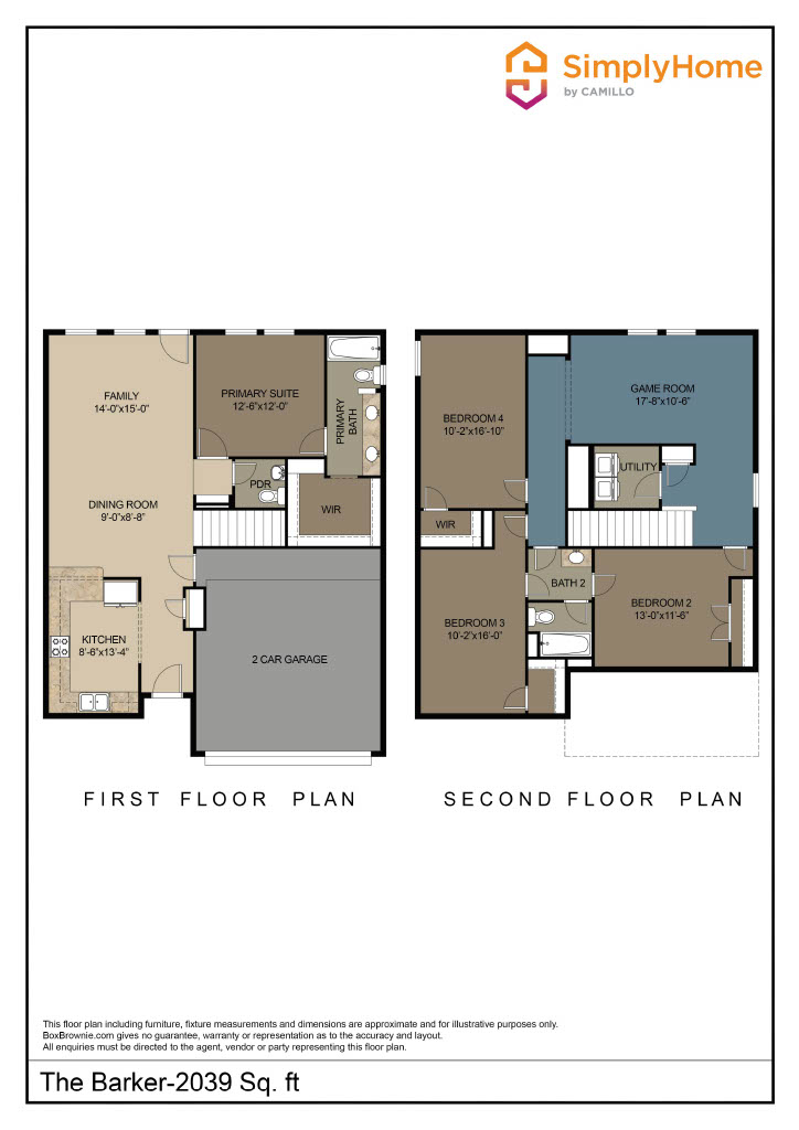 Barker Floorplan