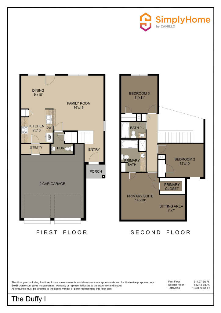 Duffy I Floorplan
