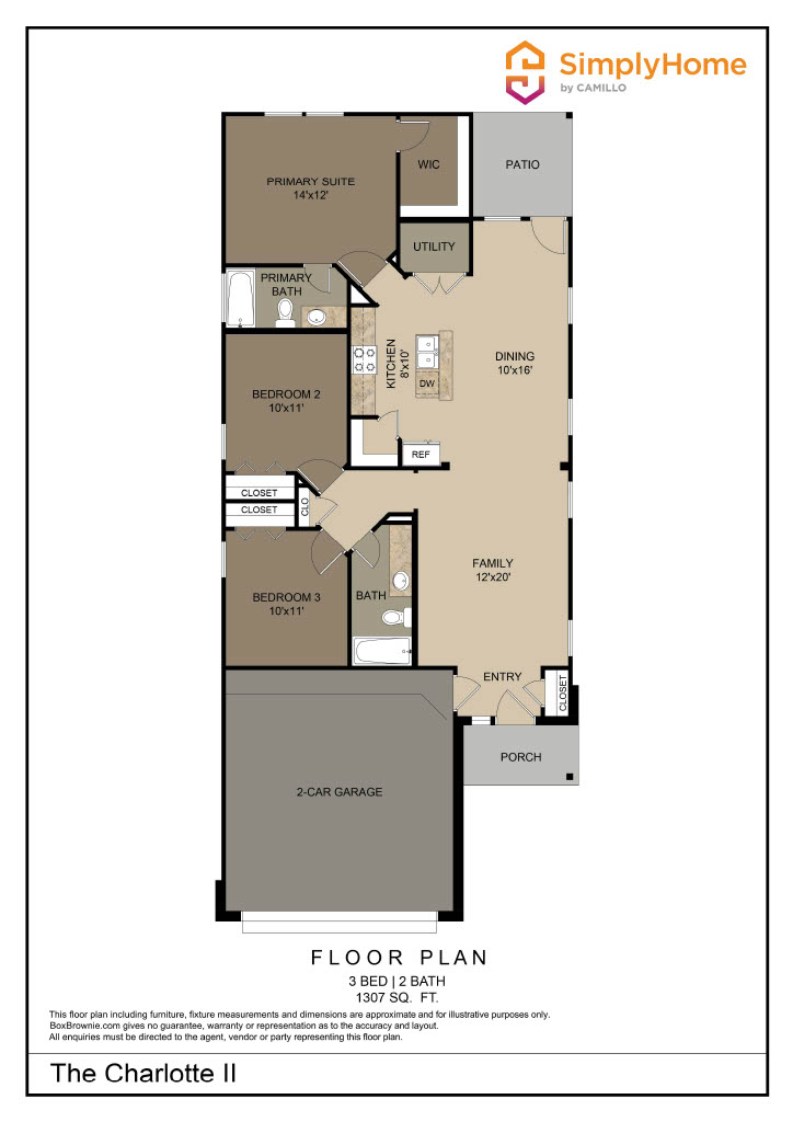 Charlotte II Floor Plan