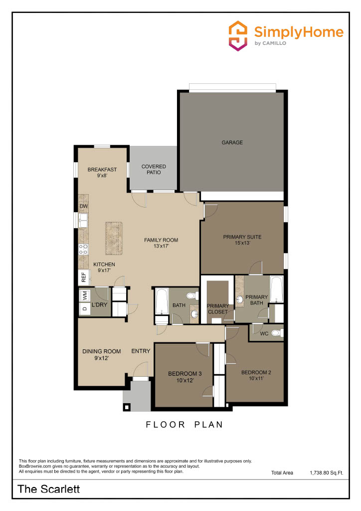 Scarlett Floorplan