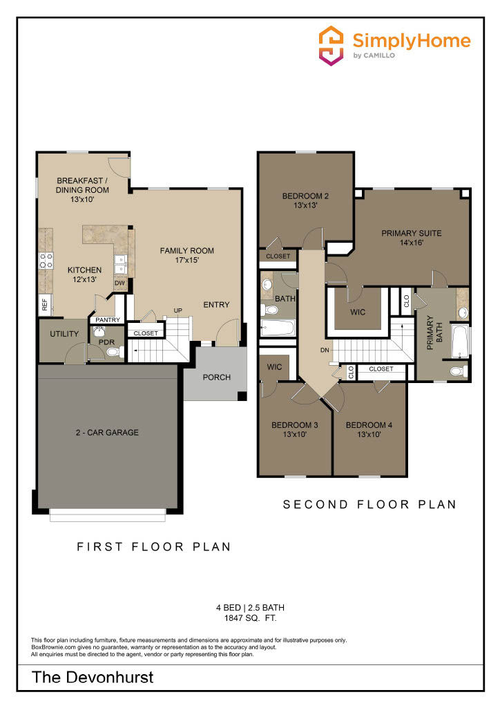 Devonhurst Floorplan