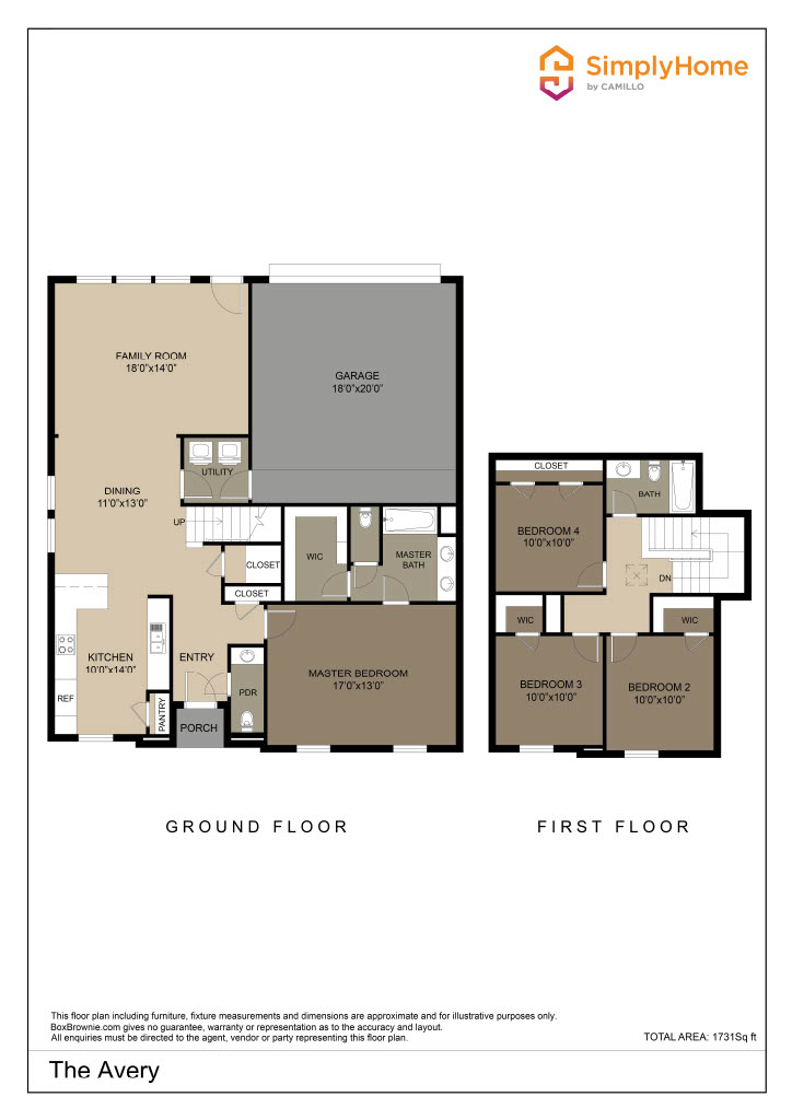 Avery Floorplan