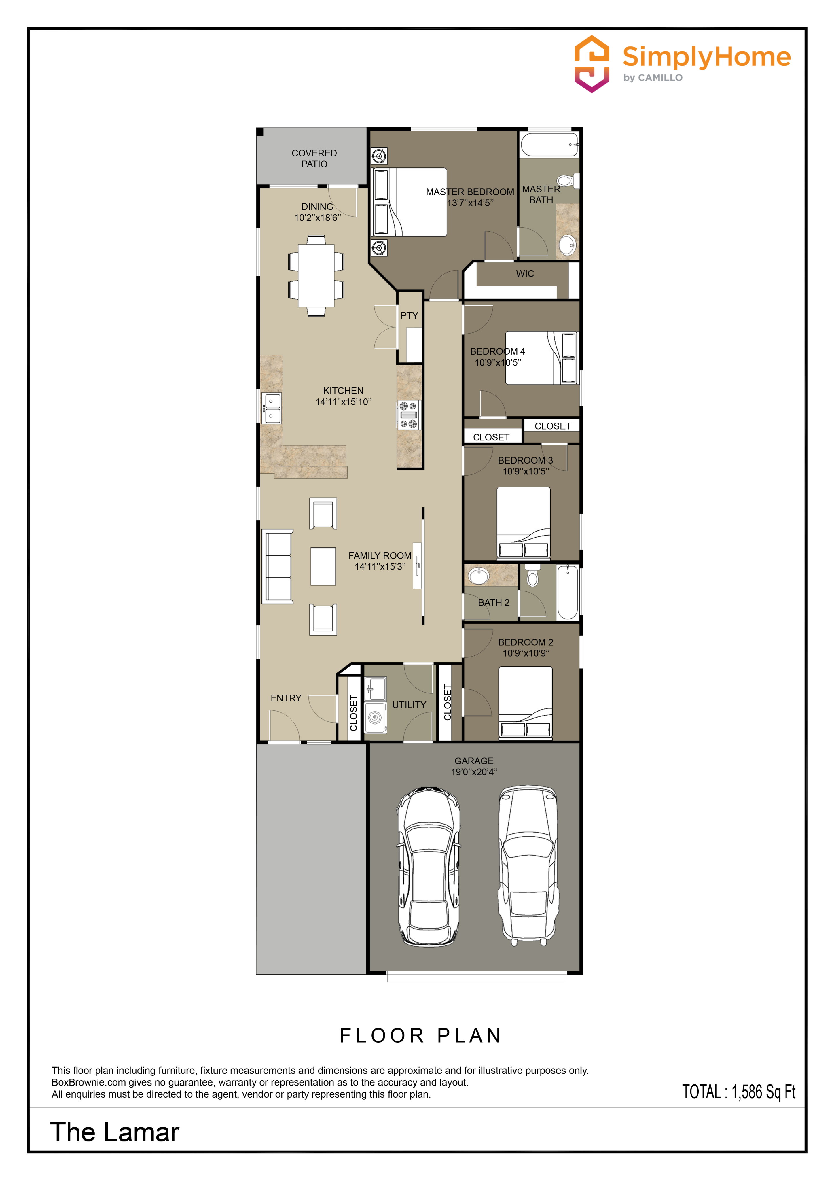 Lamar Floorplan