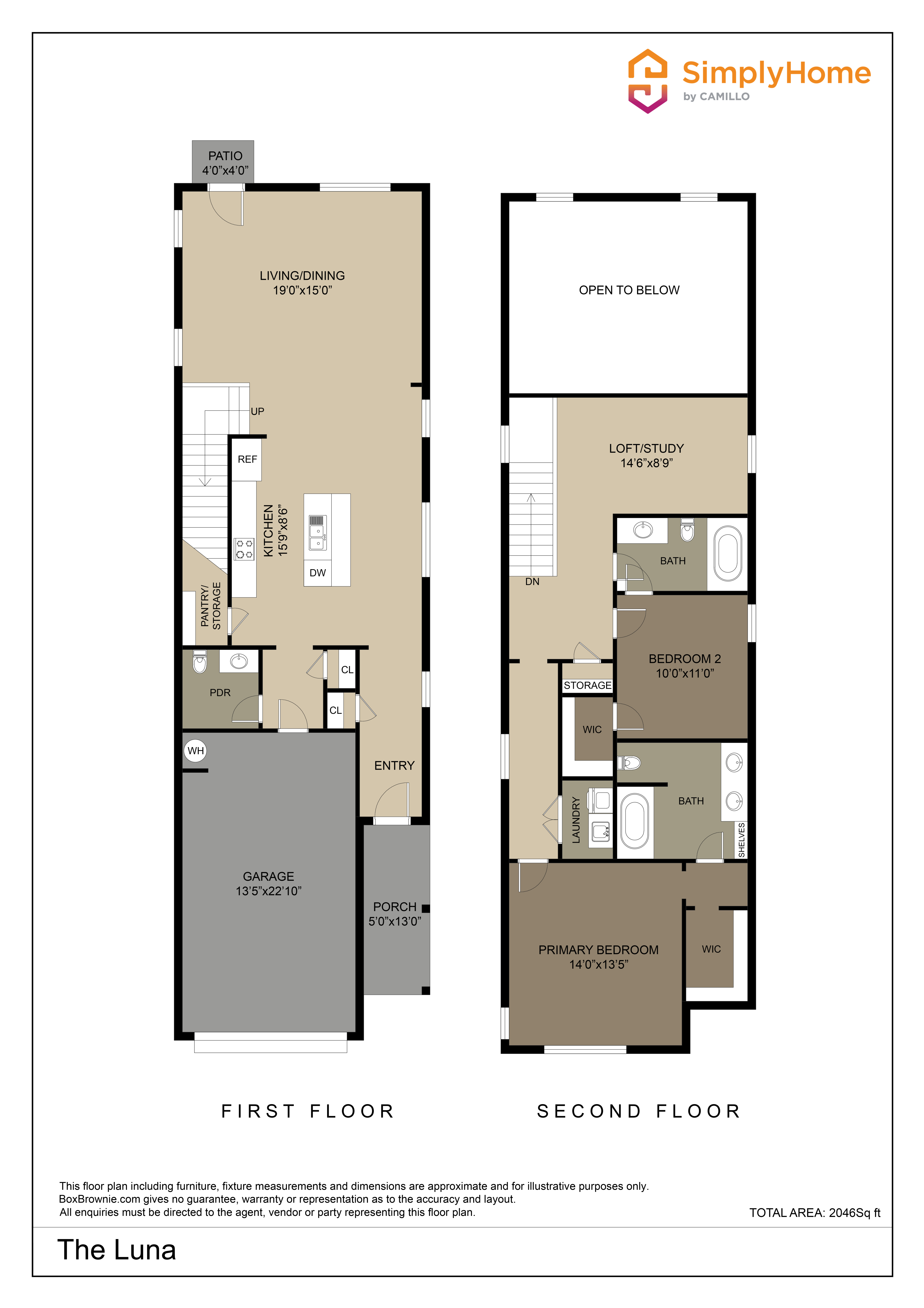 Luna Floorplan