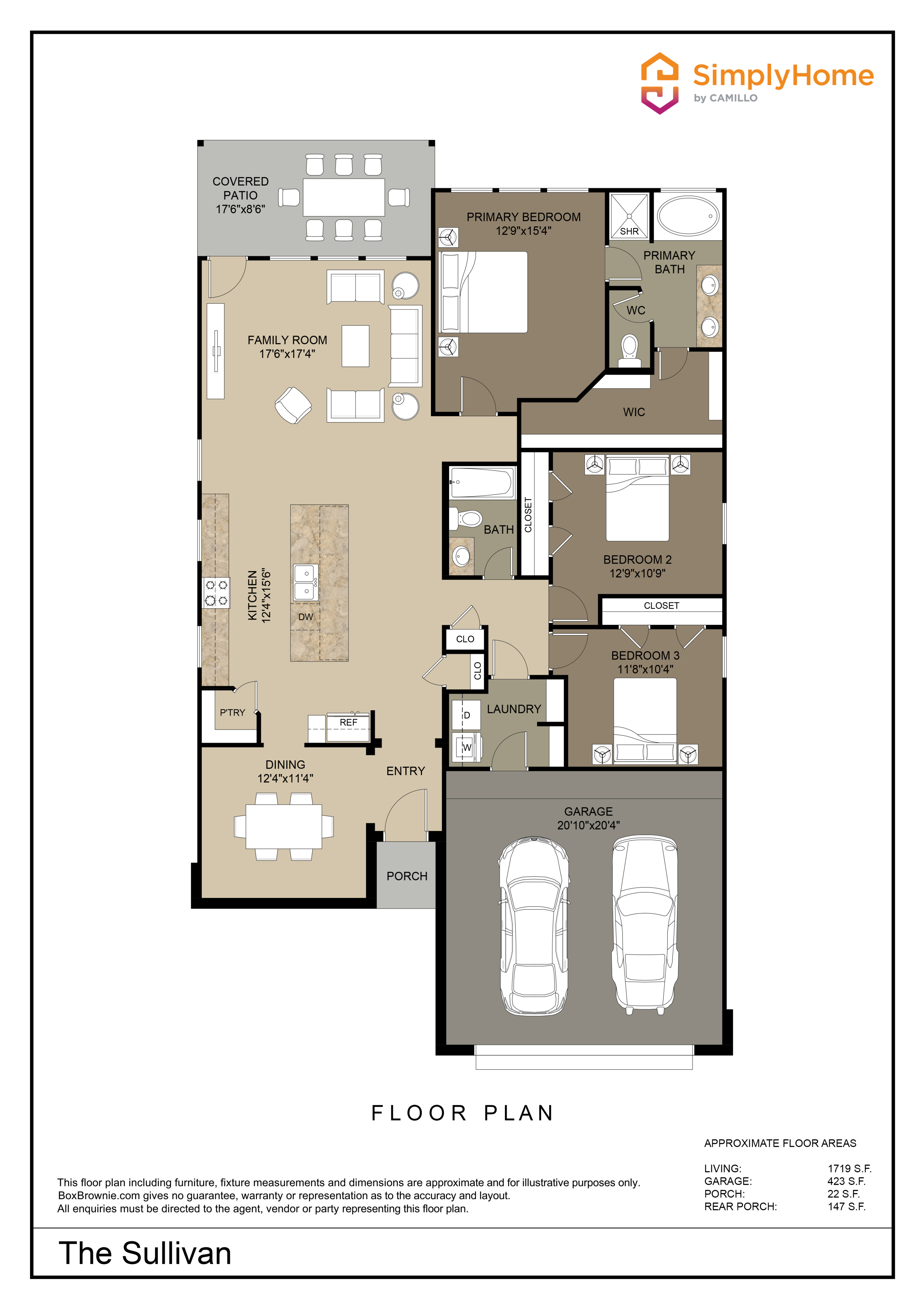 Sullivan Floorplan
