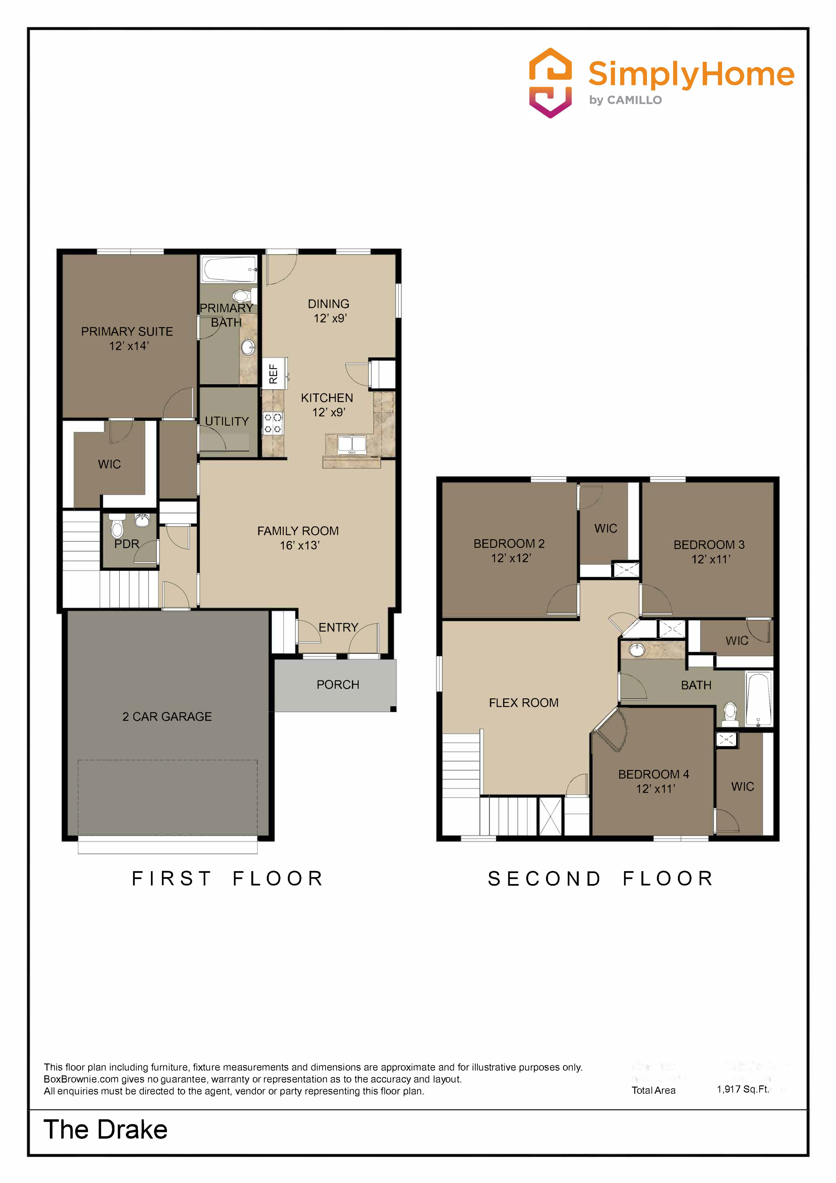 Drake Floorplan