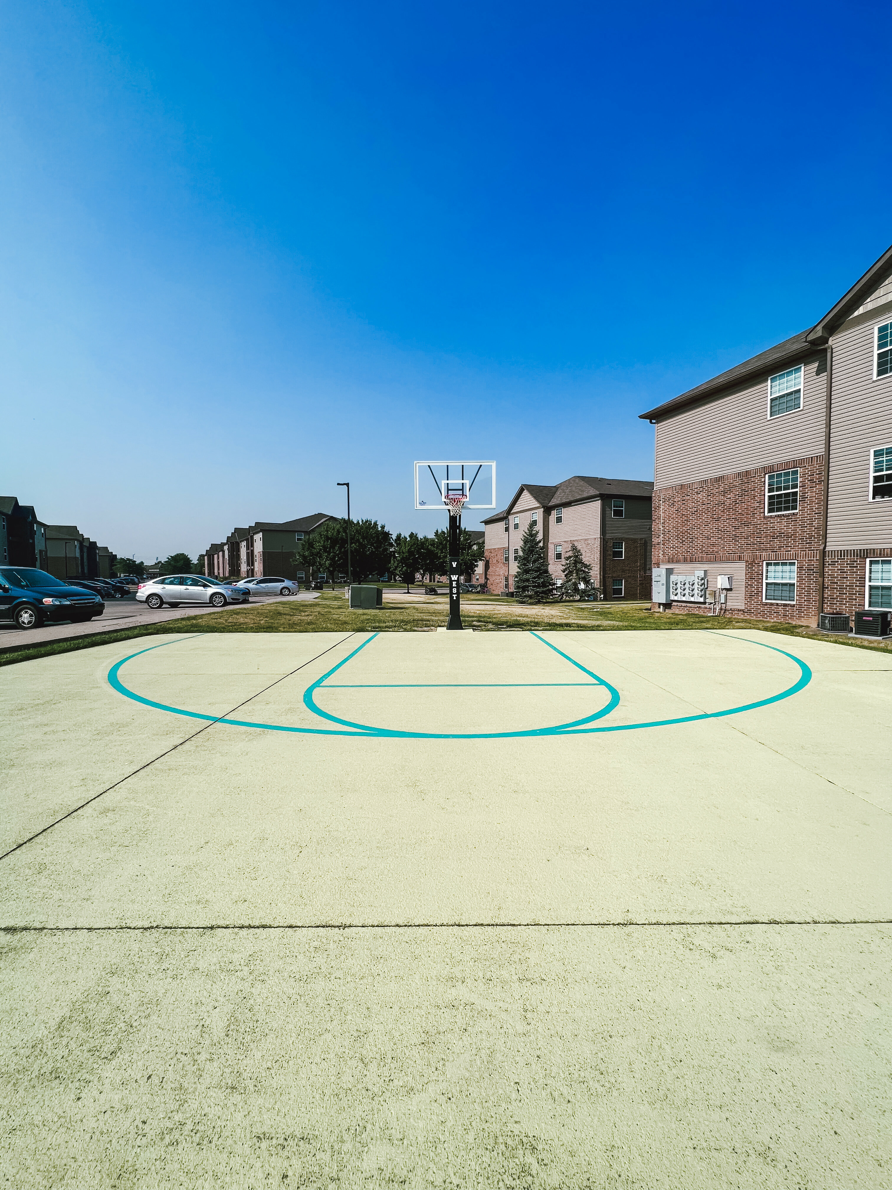 Outdoor Basketball Court