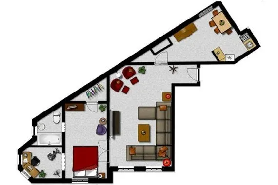 1 bed deluxe