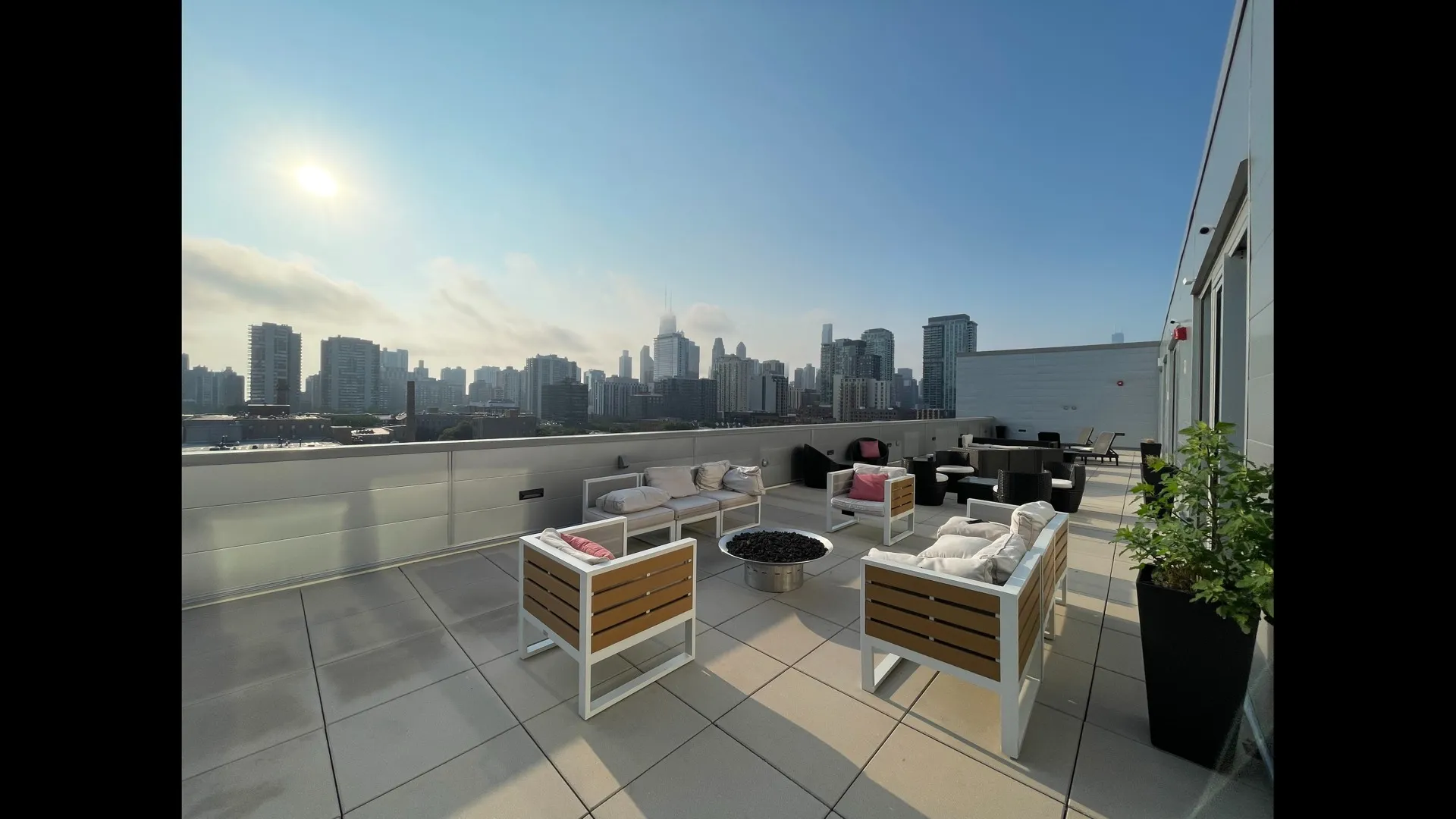 Rooftop Outdoor Lounge