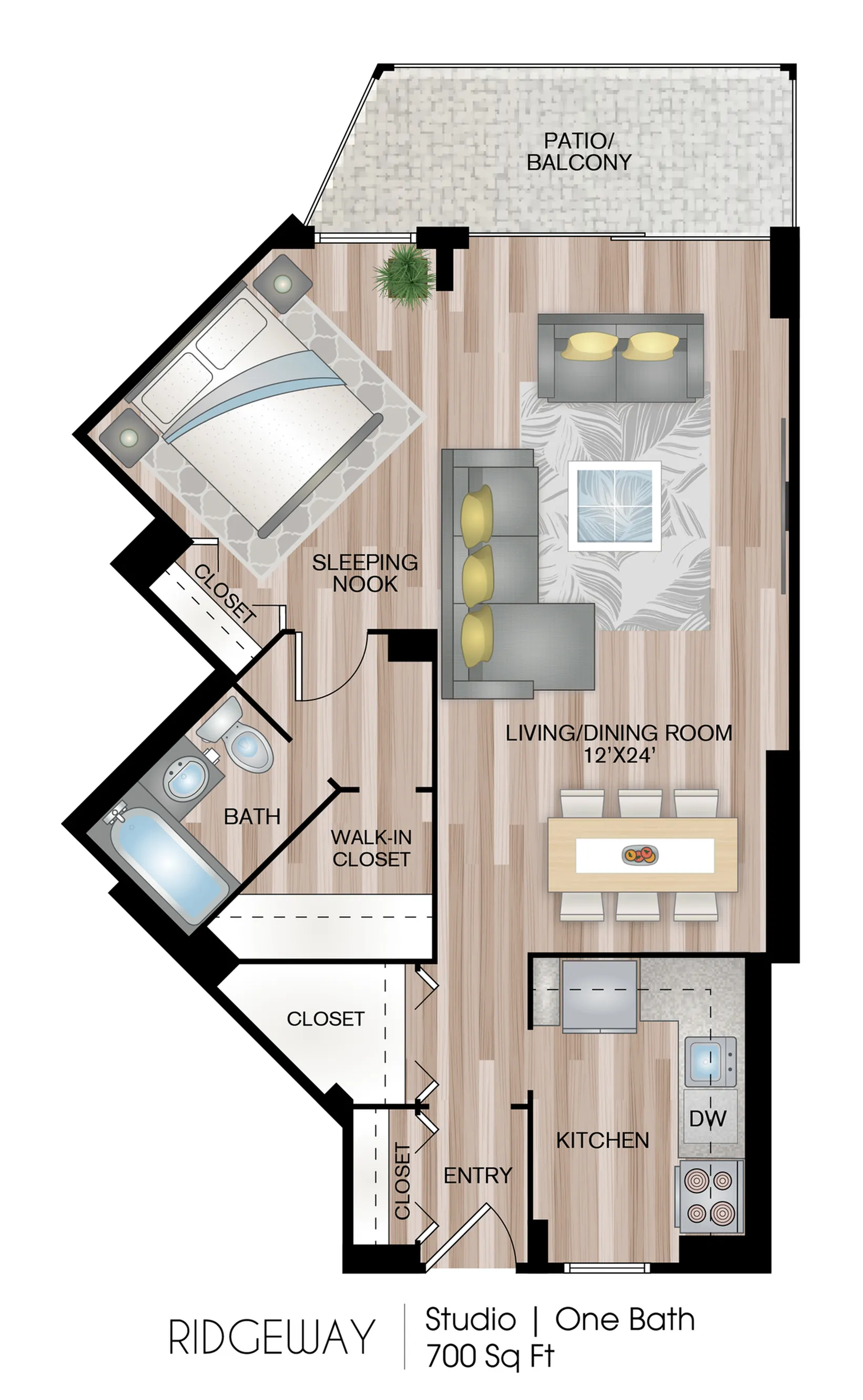 Studio Floor Plan