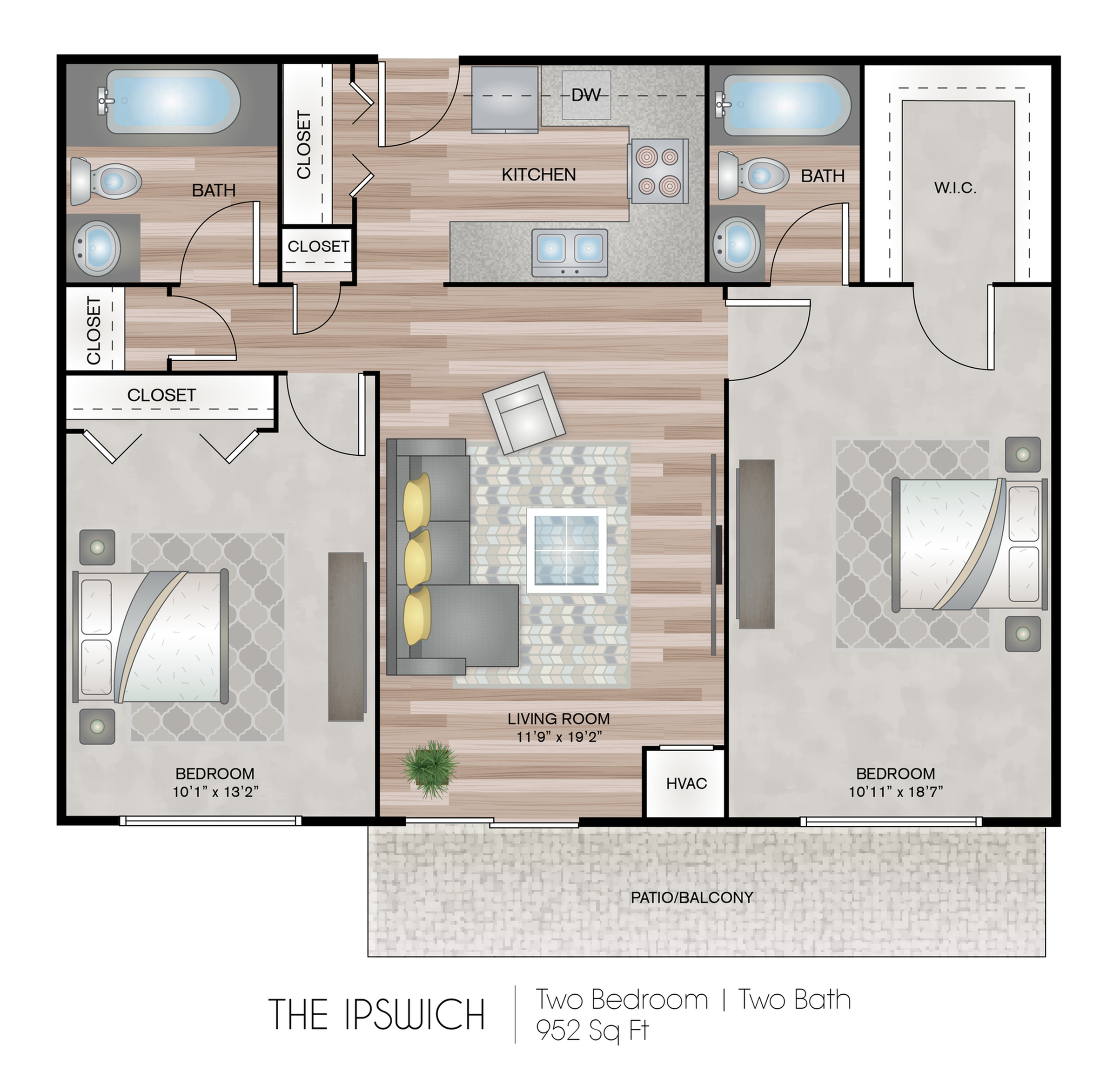 2 Bedroom Apartment