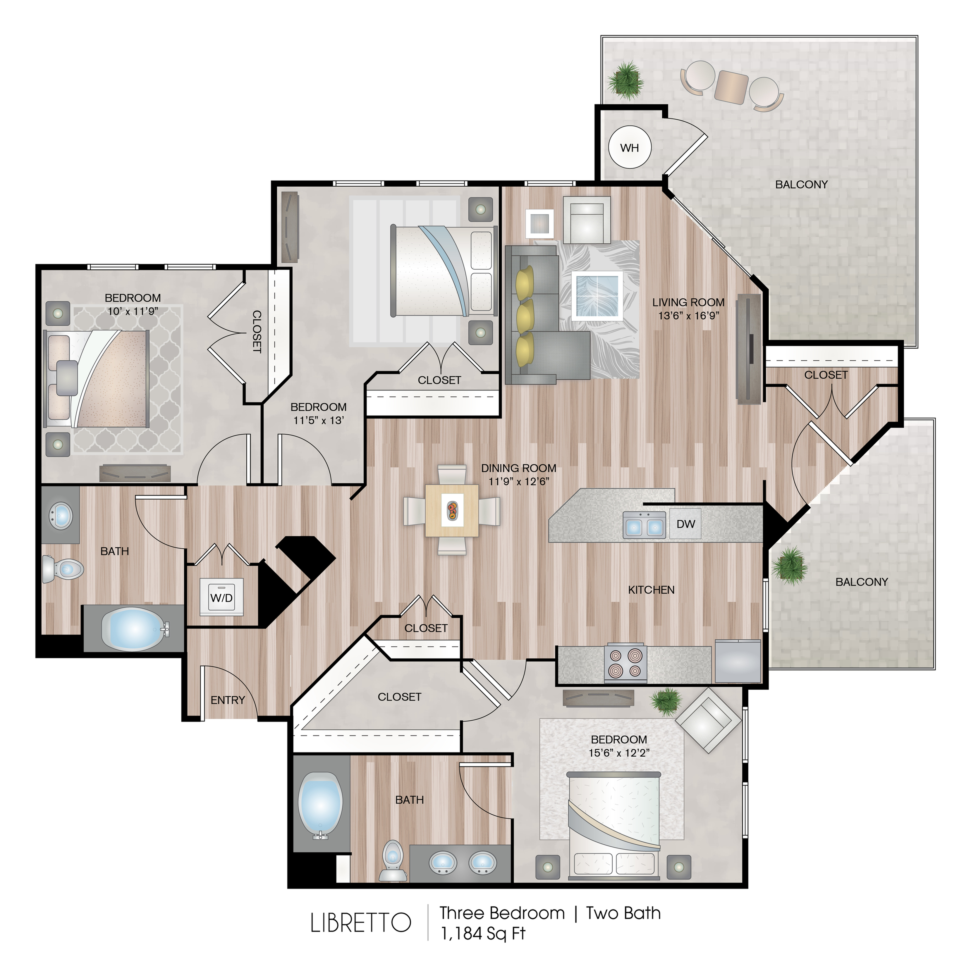 3 Bedroom Apartment
