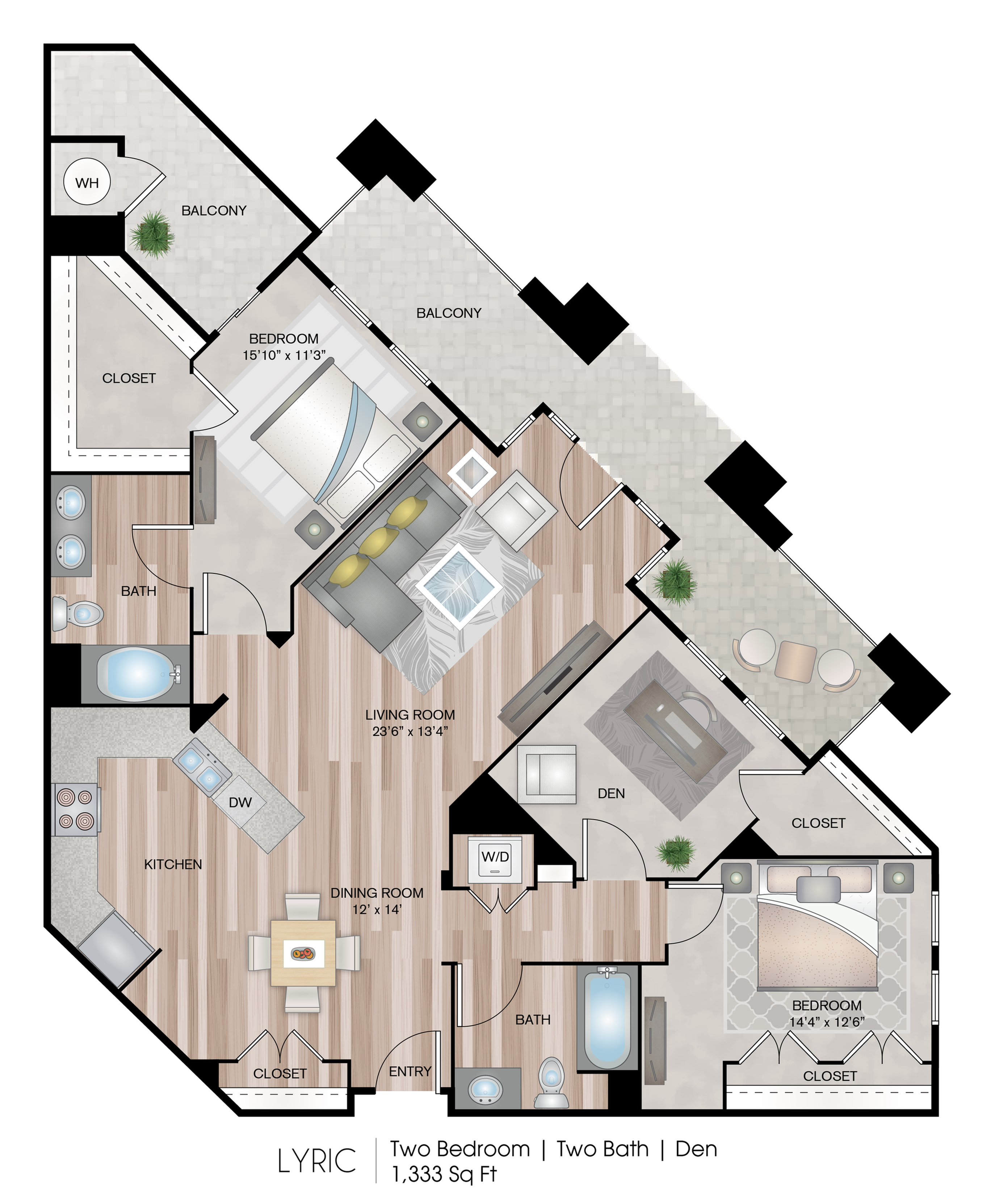 3 Bedroom Apartment