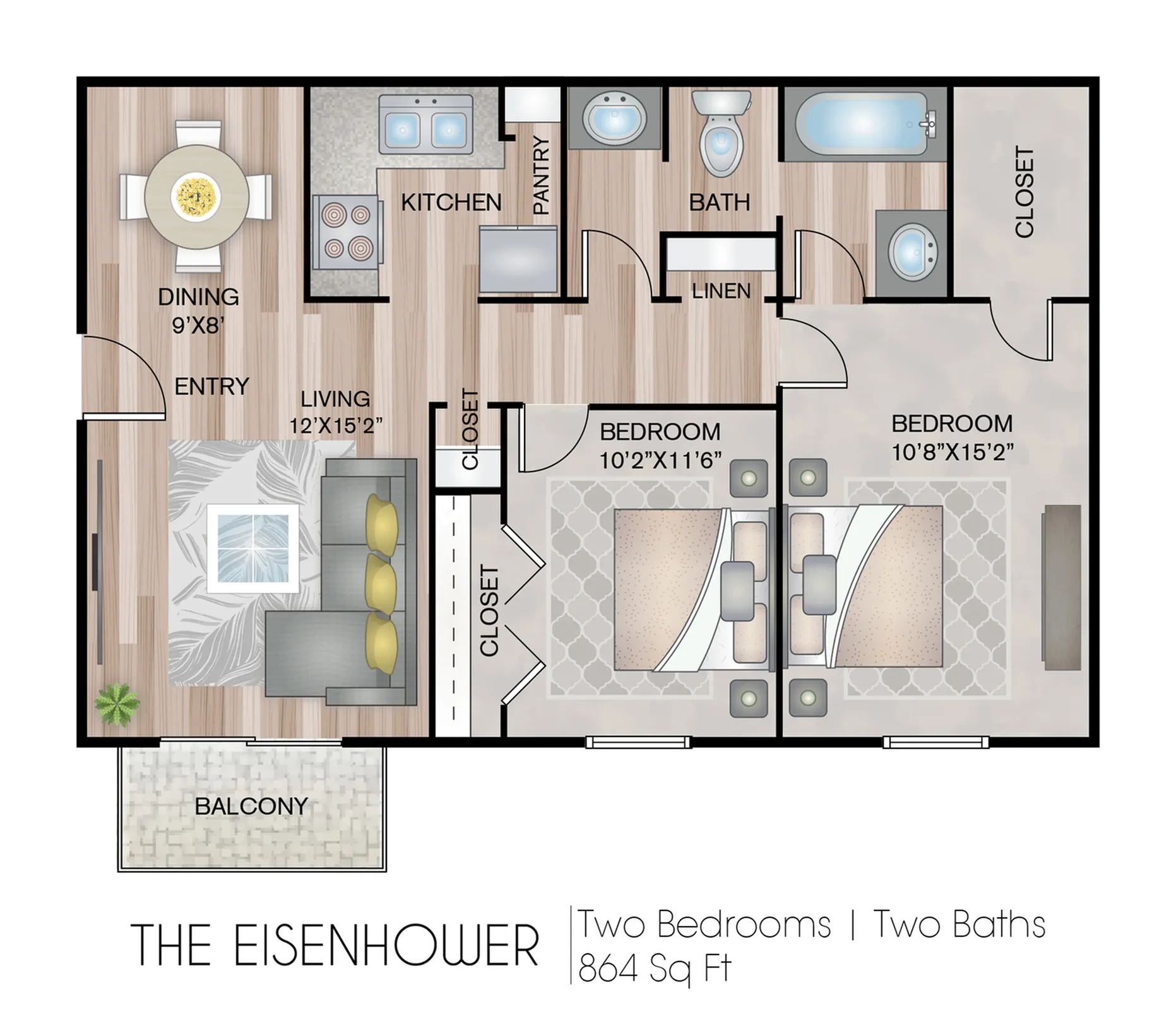 2 Bedroom Apartment