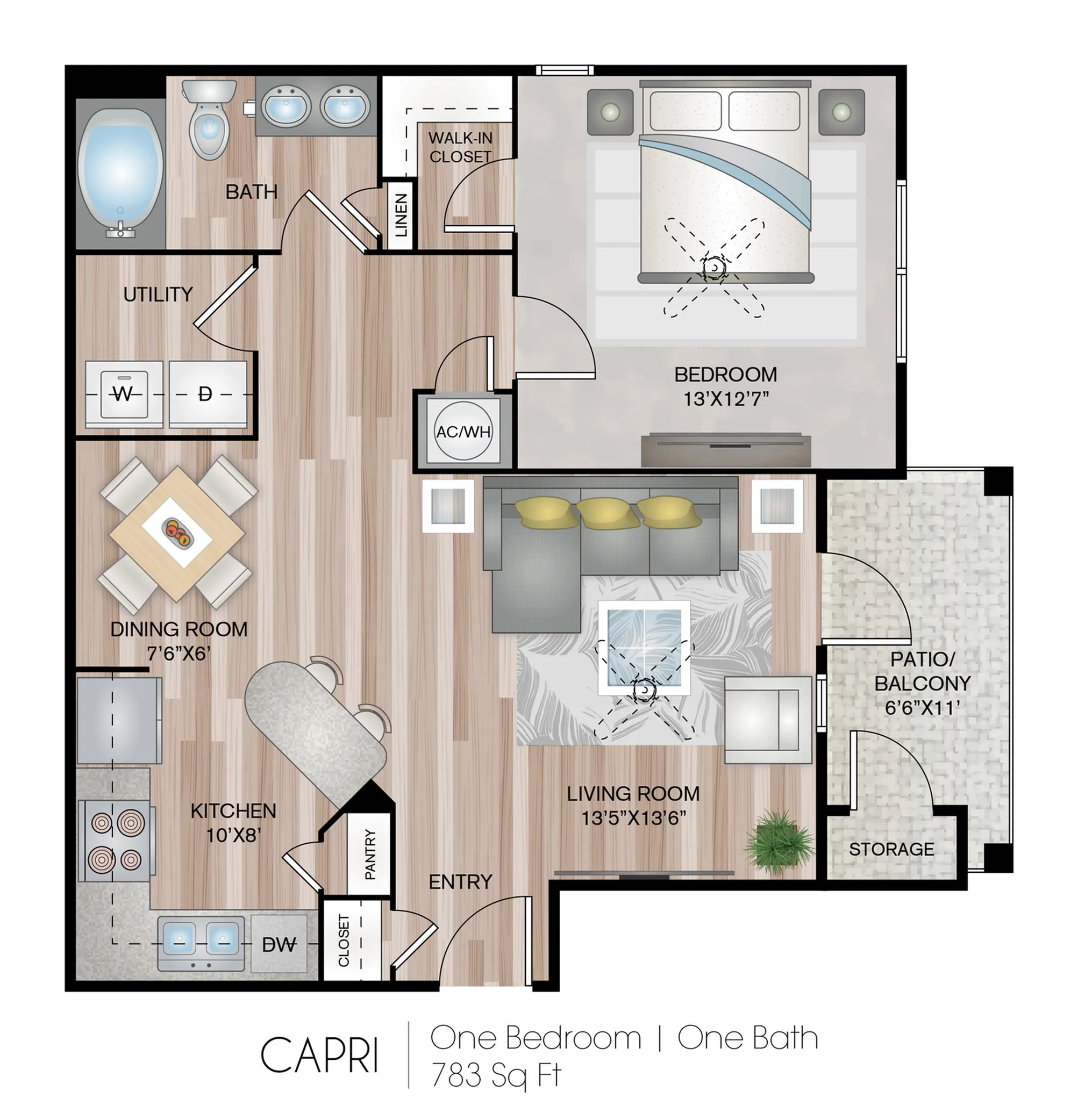 783 Square Feet
