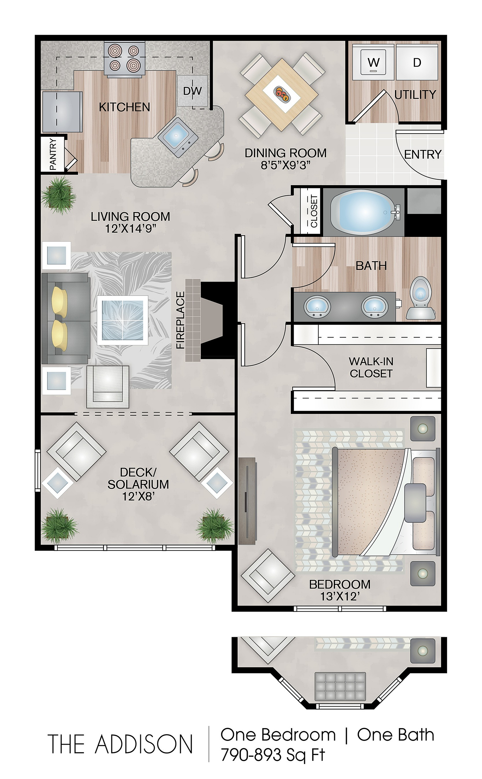 The Addison With Solarium