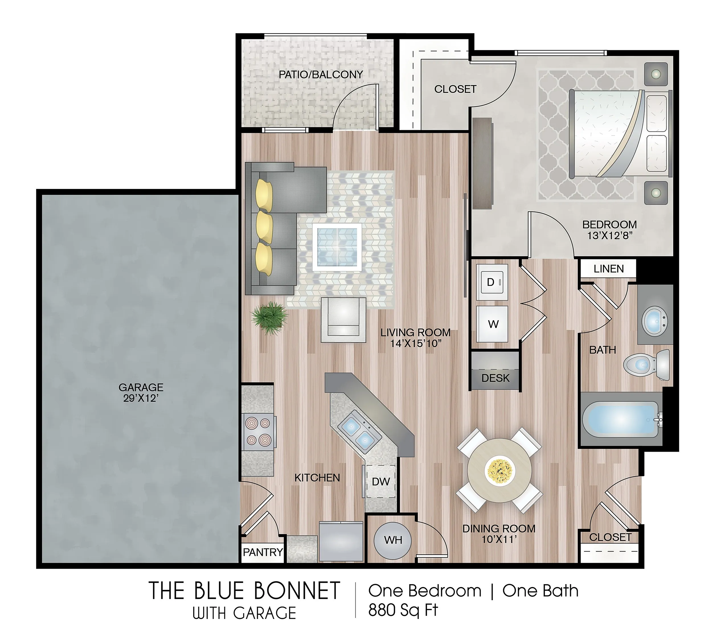 The Blue Bonnet with Garage - Premium Plus Upgrade