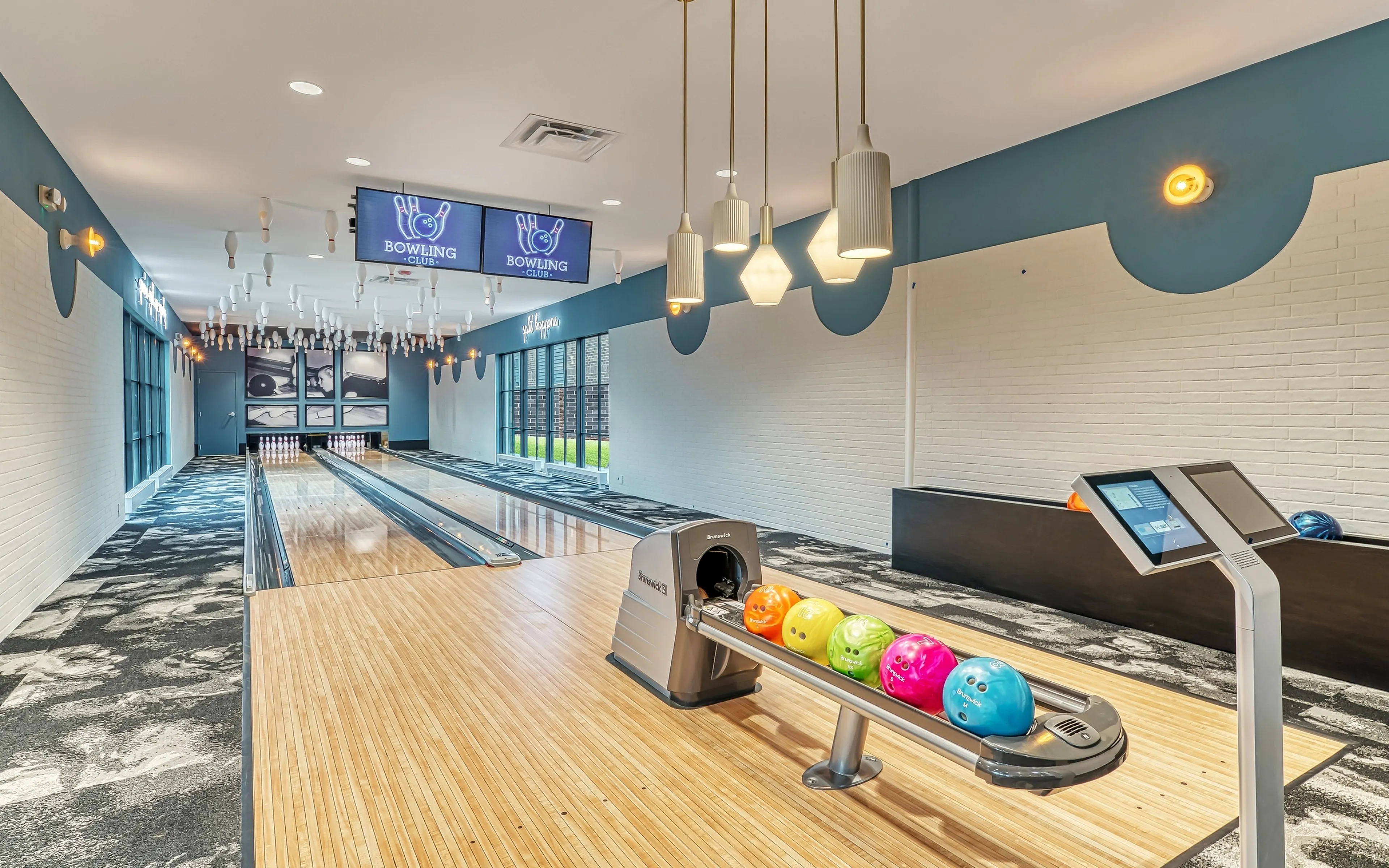 bowling alley