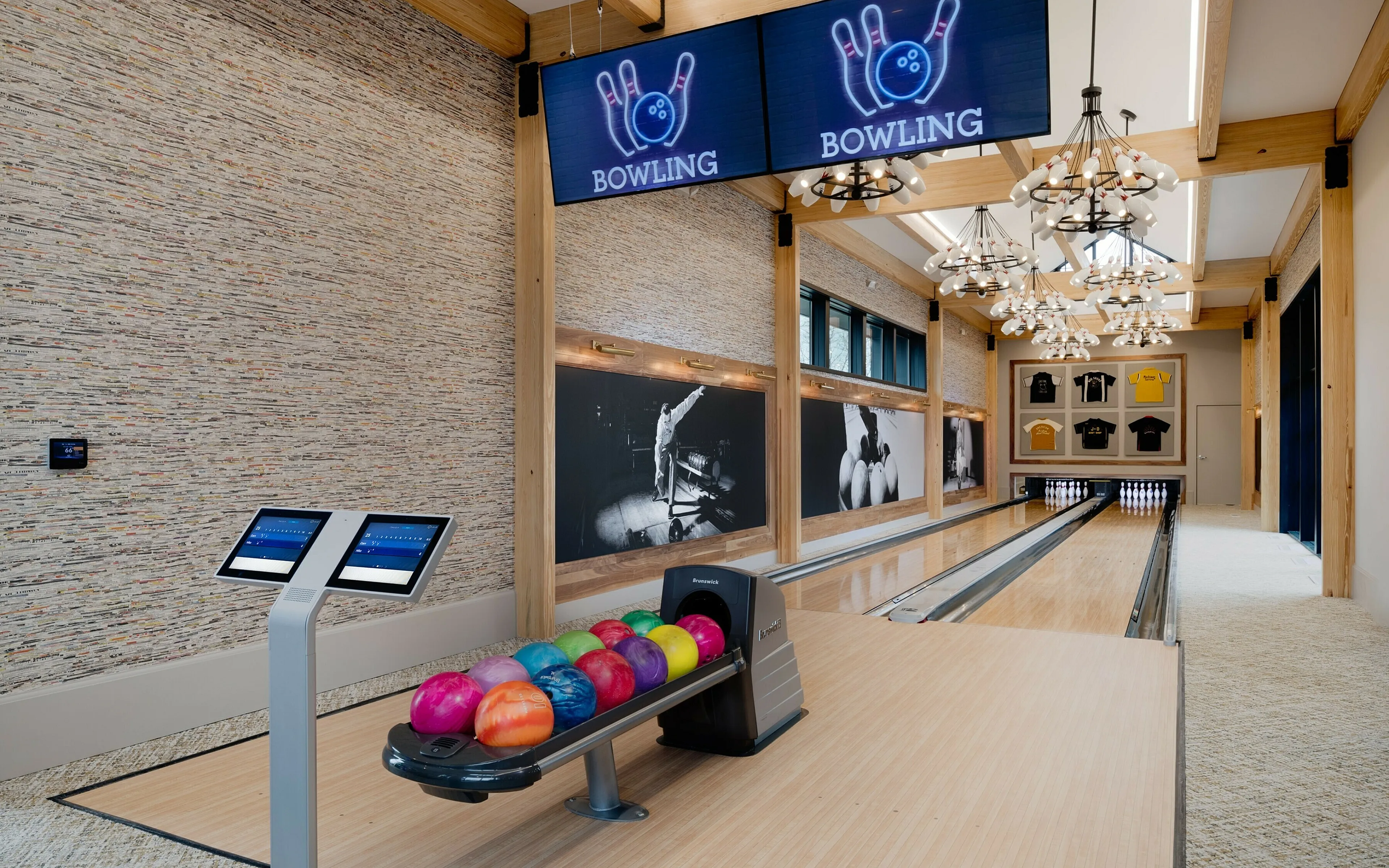 bowling alley