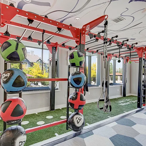 fitness center equipment