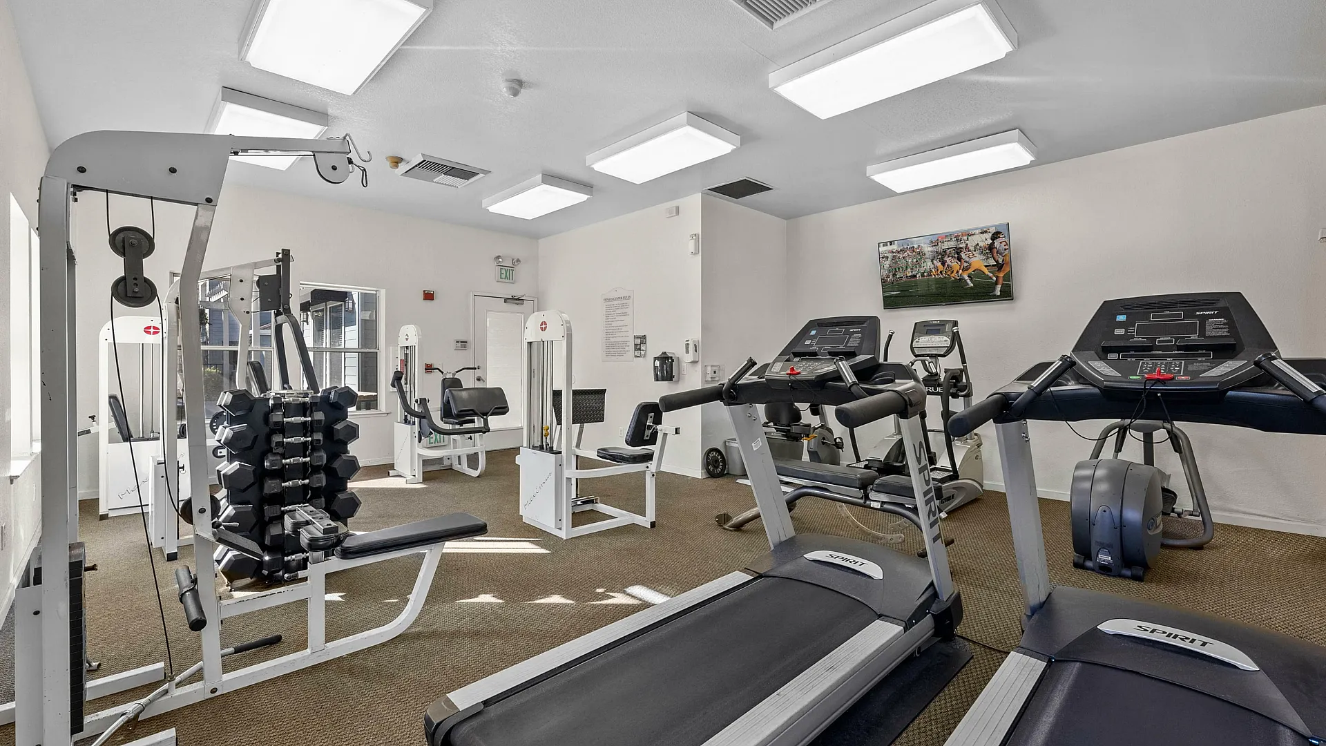 fitness center