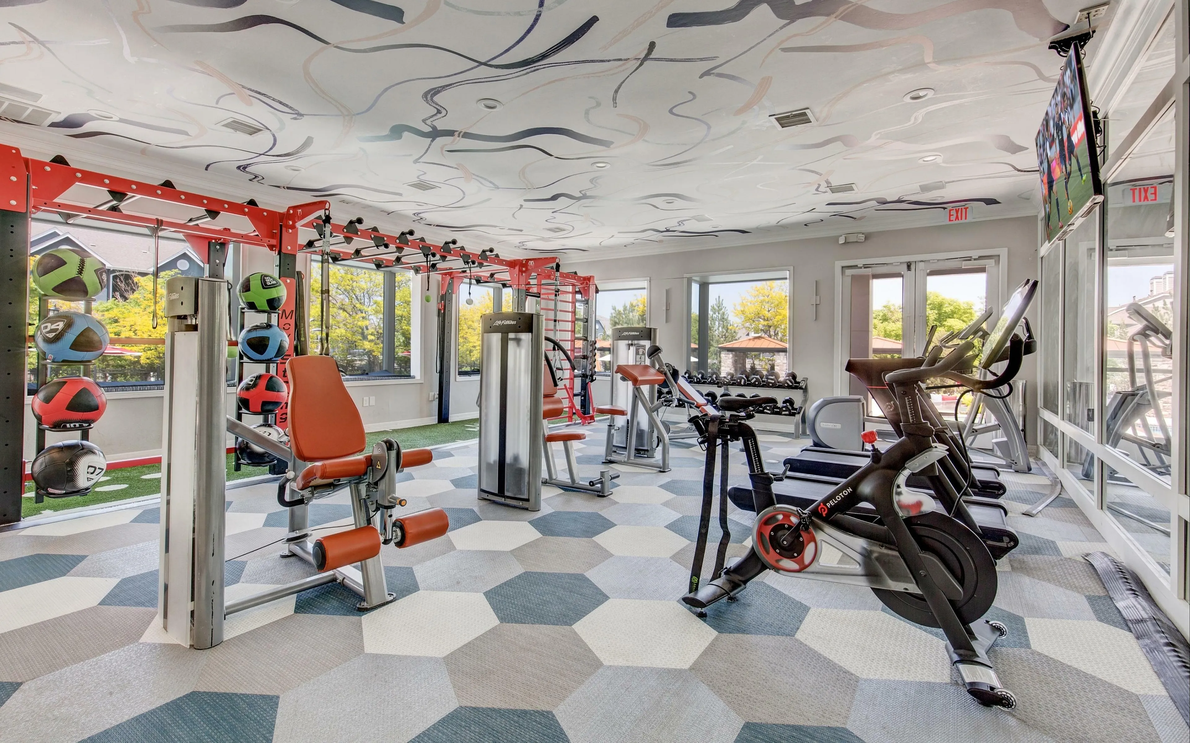 fitness center