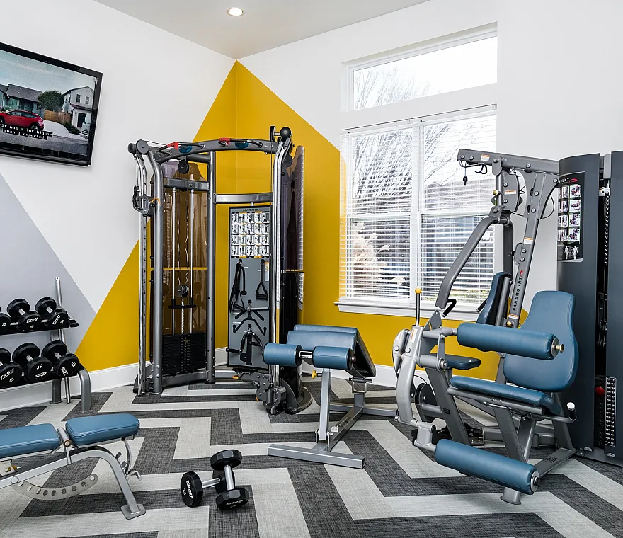 fitness center equipment