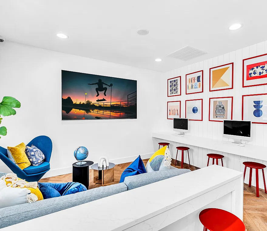 lounge area