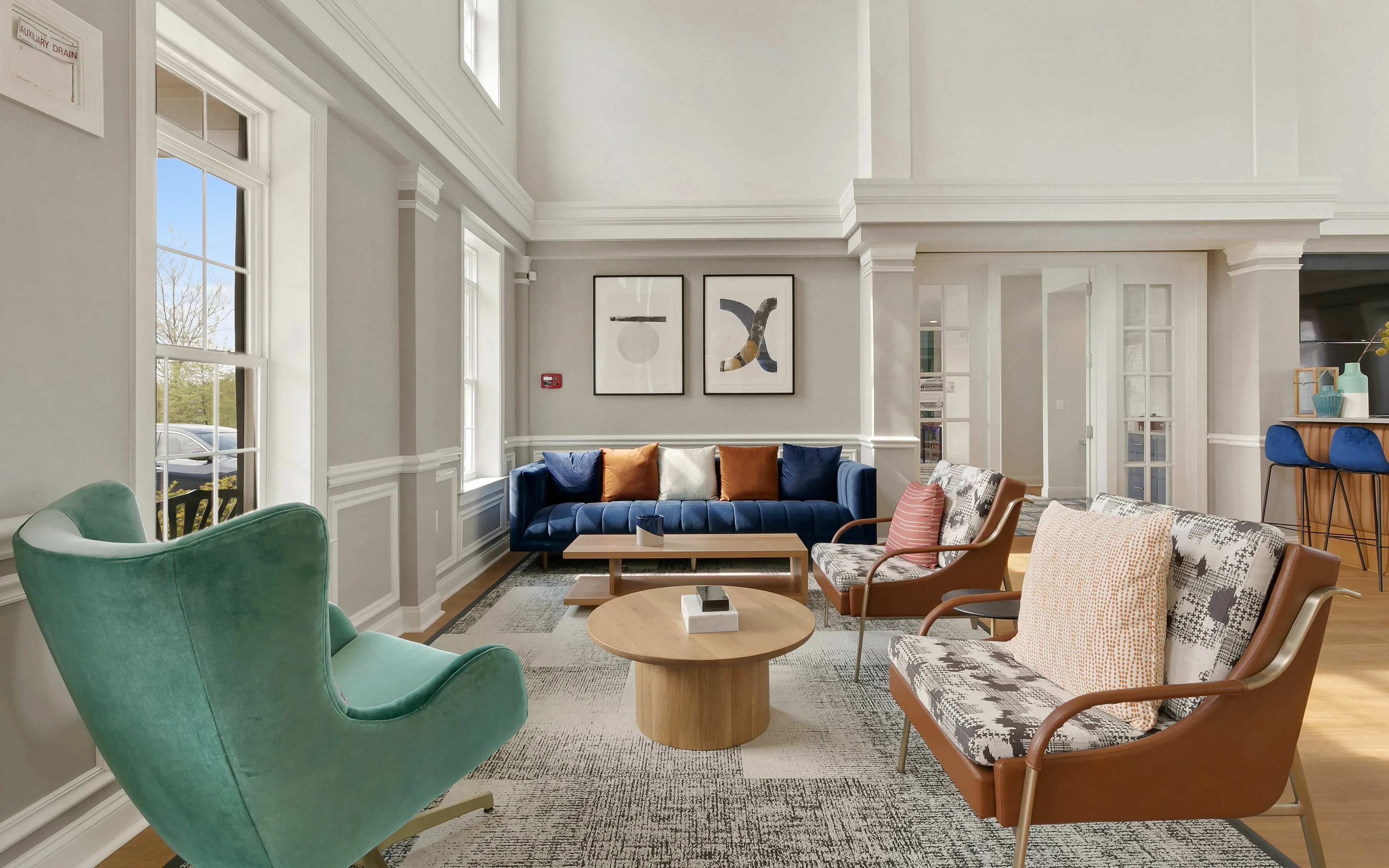 clubhouse lounge seating
