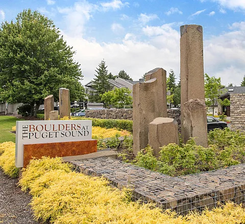 monument sign