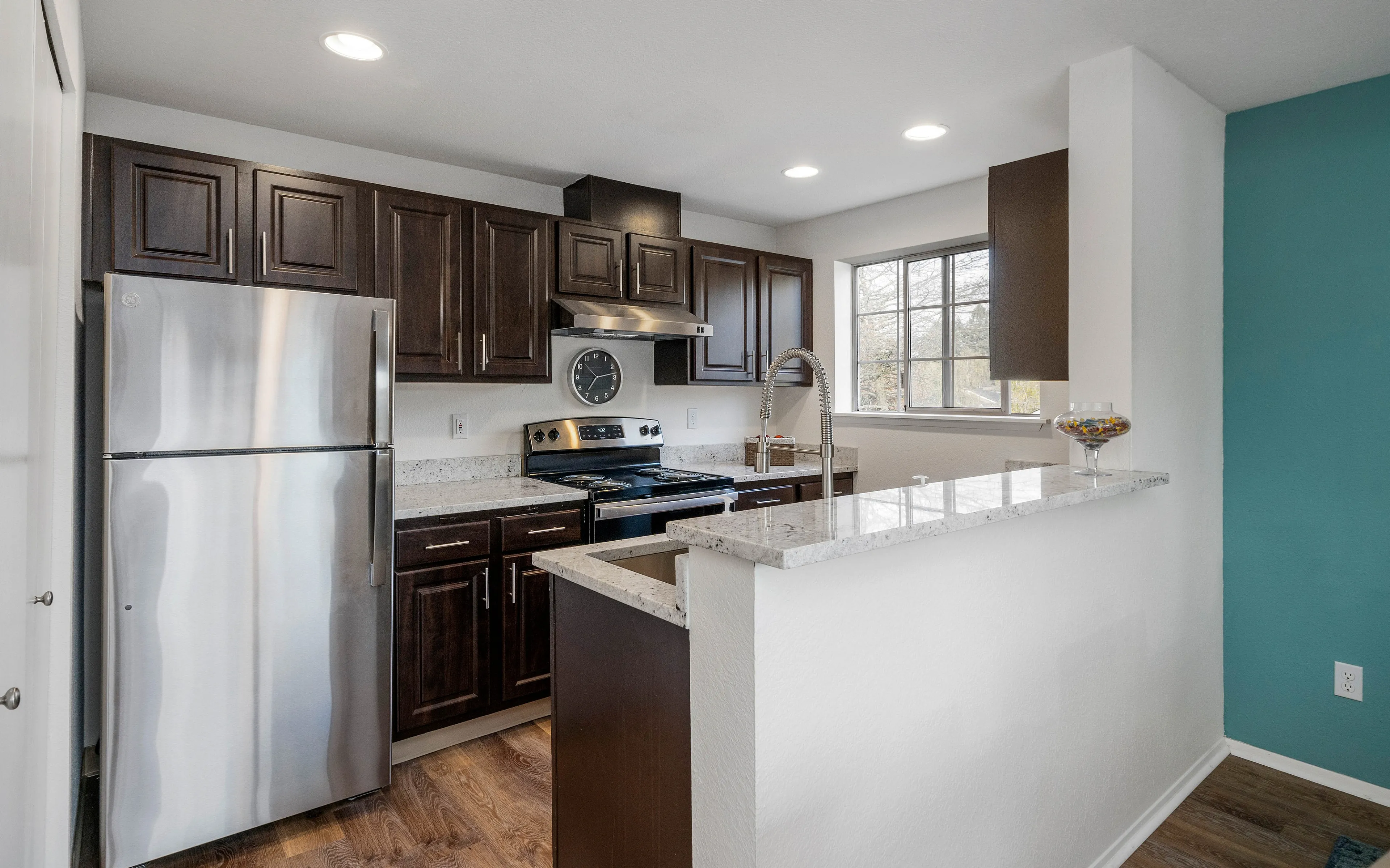 kitchen and countertop