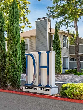 property entrance monument sign
